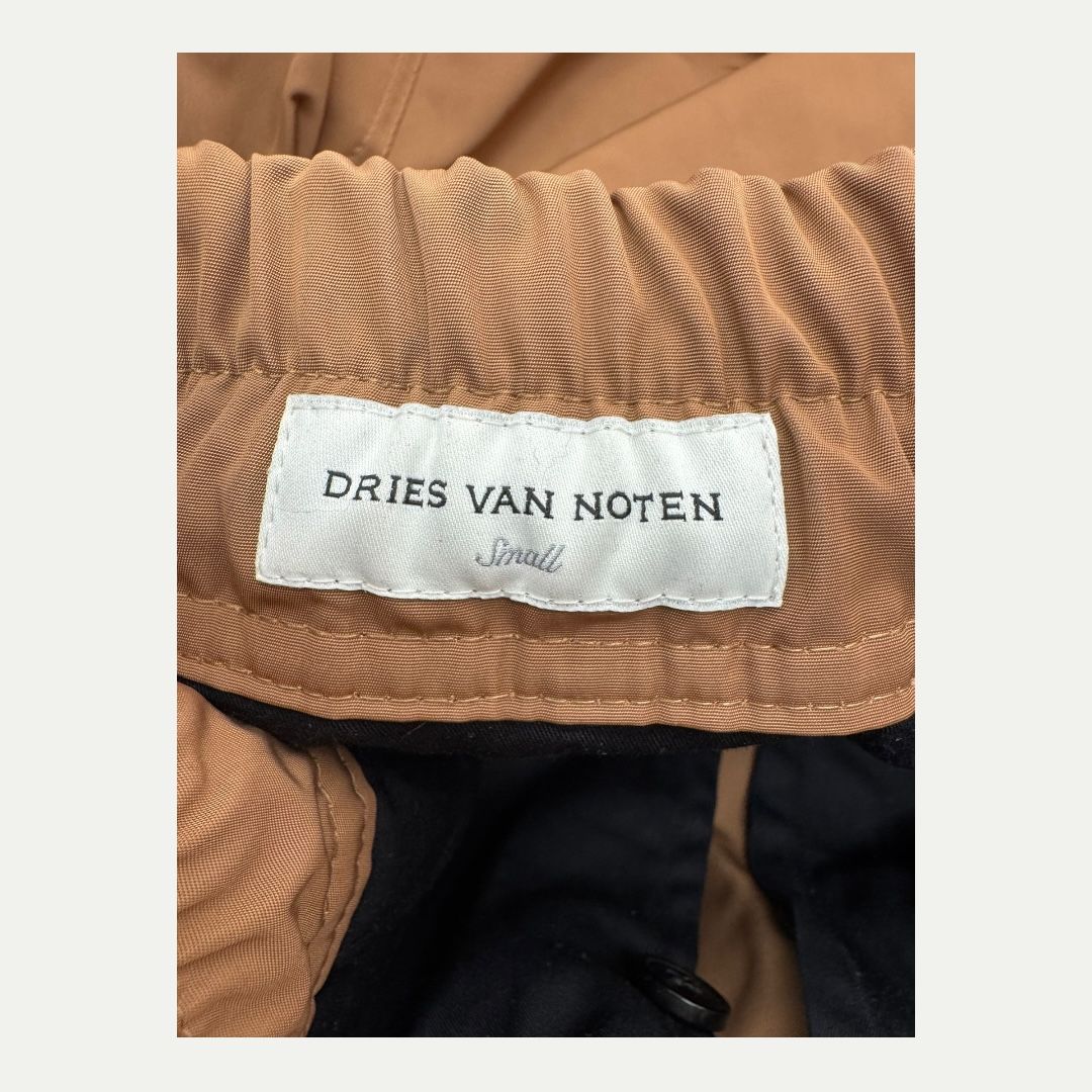 Dries Van Noten Wide Leg Brown Cargos Sz S(30)