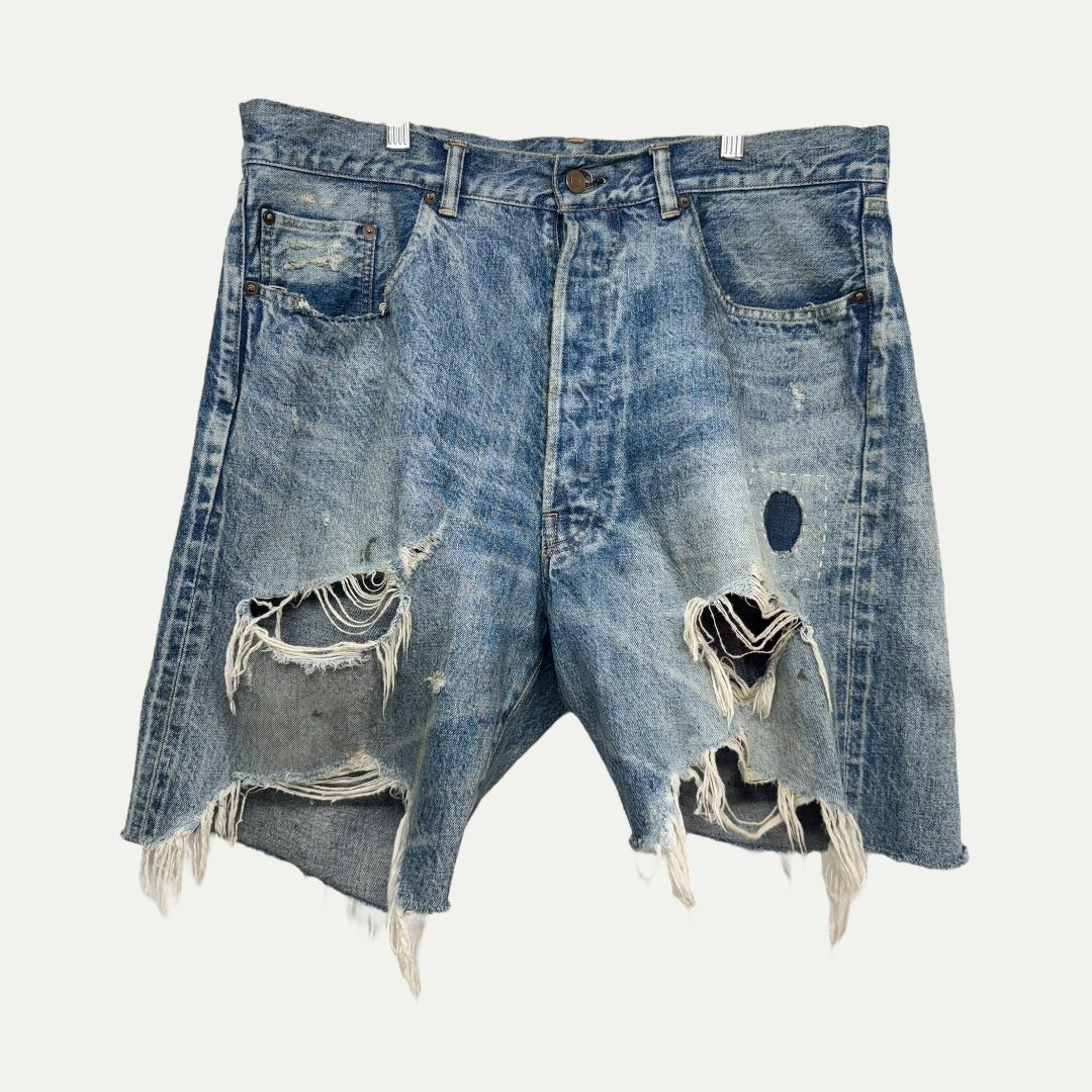 Saint Michael Denim Shorts Sz XL(36)