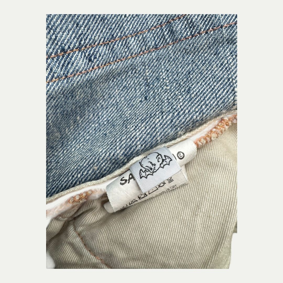 Saint Michael Denim Shorts Sz XL(36)
