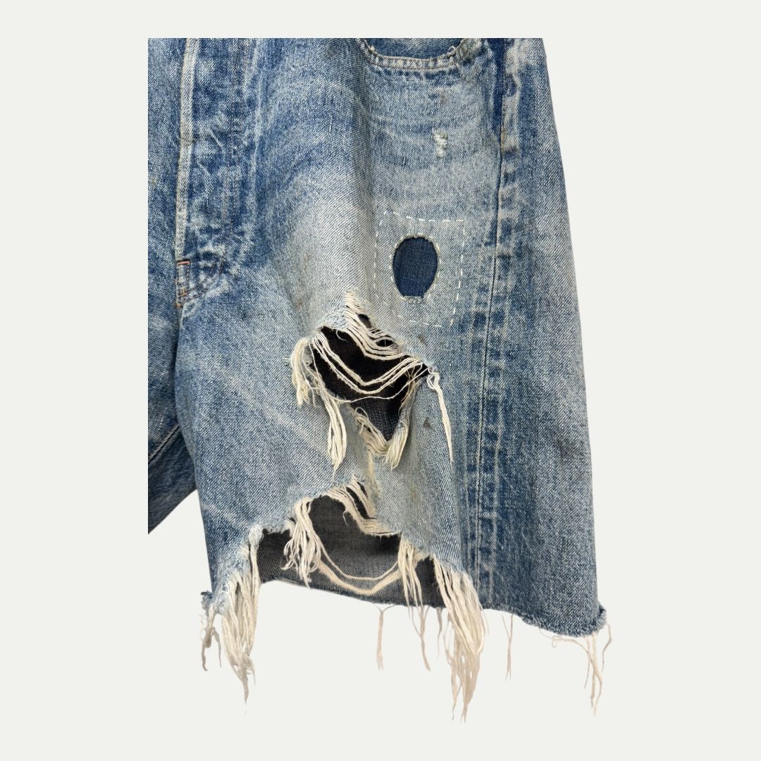 Saint Michael Denim Shorts Sz XL(36)
