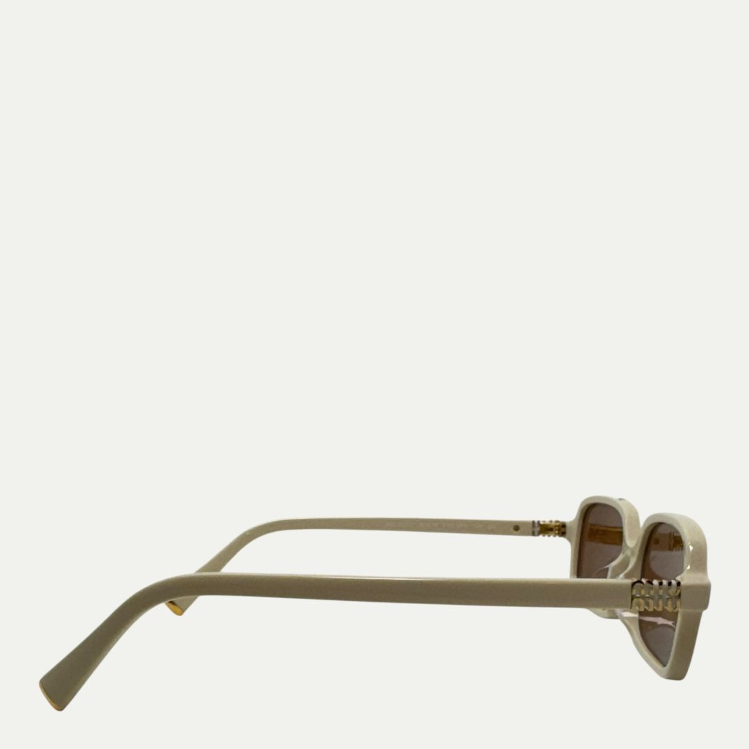Miu Miu 11ZF Beige Sunglasses