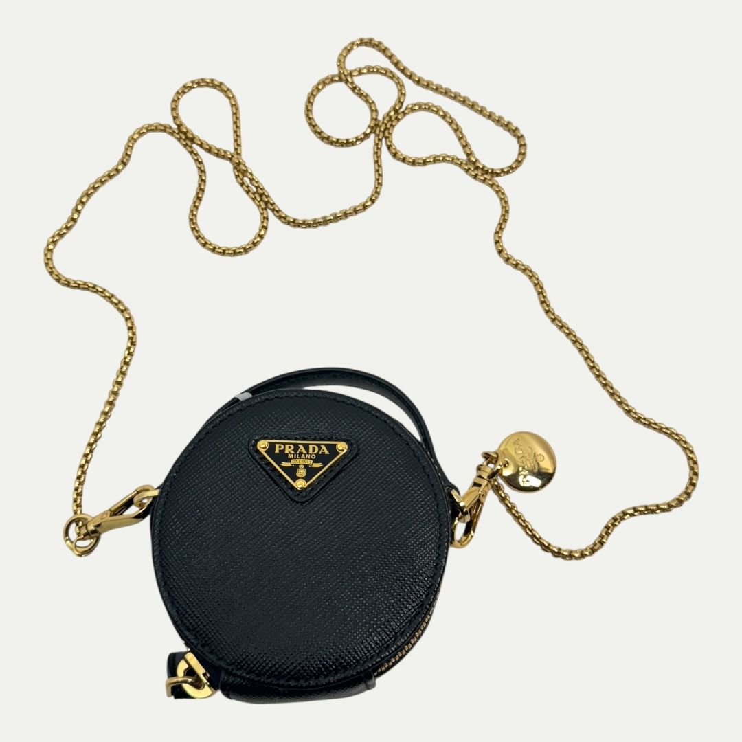 Prada Saffiano Leather Mini Pouch