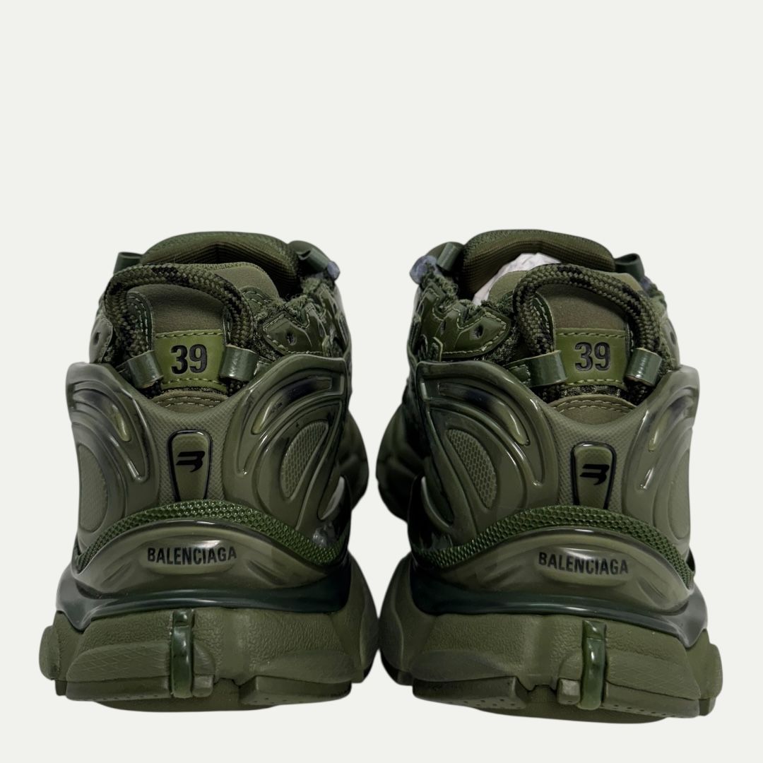 Balenciaga Olive Green Runner Sz 39(9w/7.5m)