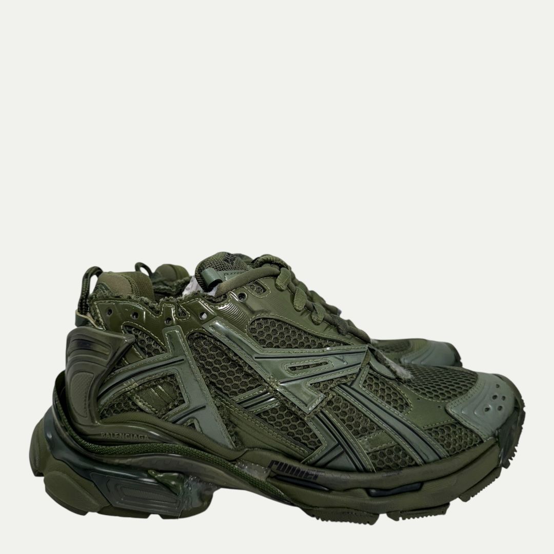 Balenciaga Olive Green Runner Sz 39(9w/7.5m)