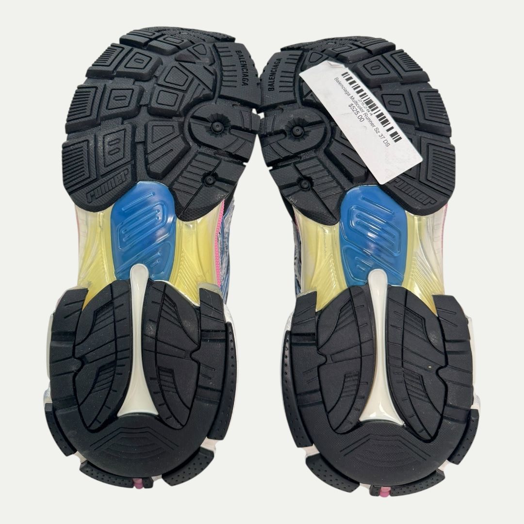 Balenciaga Multicolor Runner Sz 37(7w)