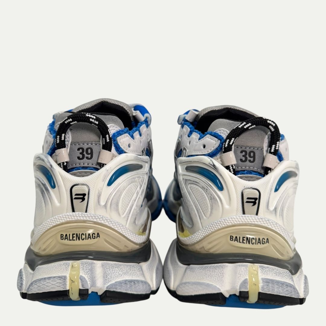 Balenciaga Blue/White Runner Sz 39(9w/7.5m)