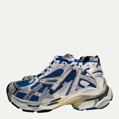 Balenciaga Blue/White Runner Sz 39(9w/7.5m)