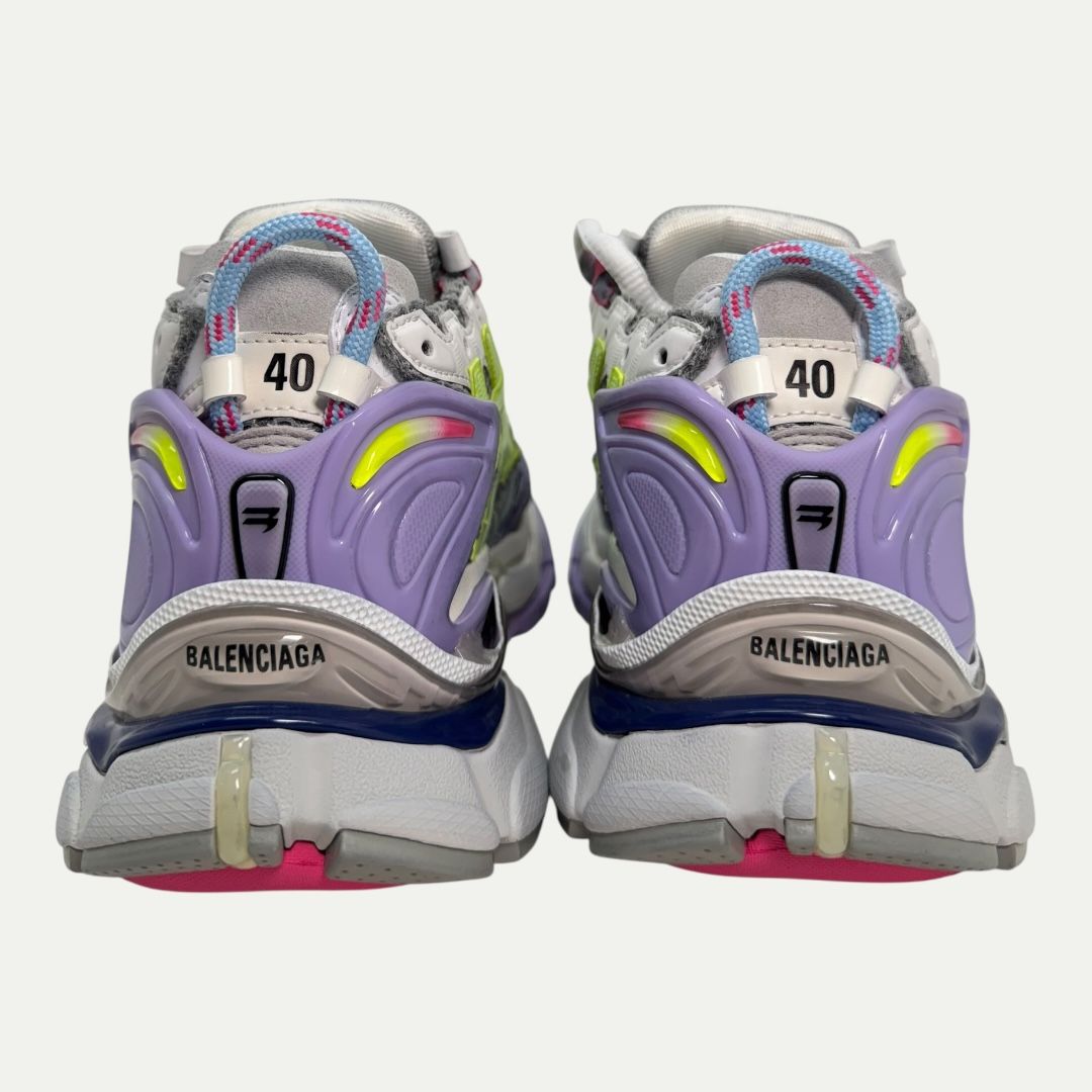 Balenciaga Multicolor Fluorescent Runner Sz 40(10w/8.5m)