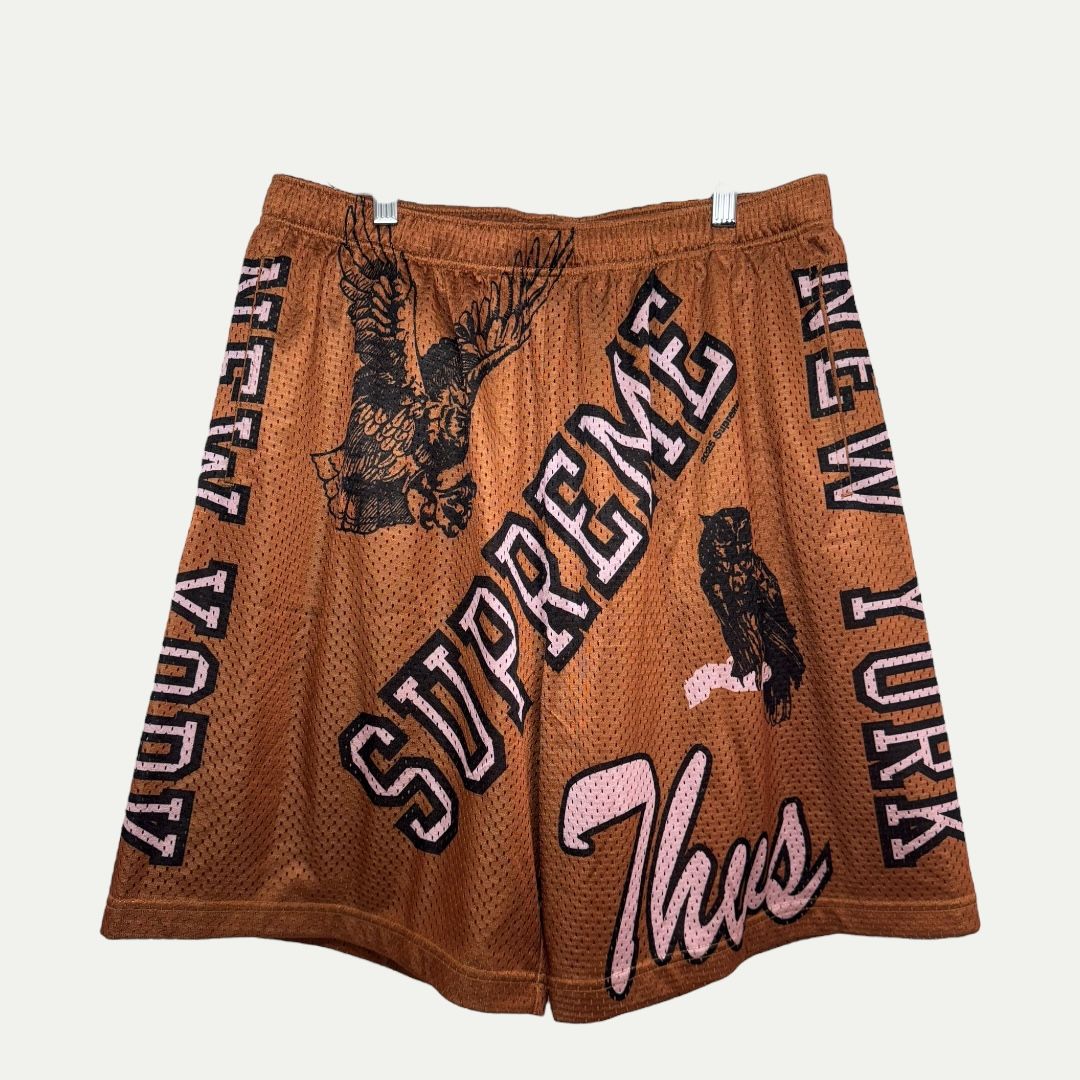Supreme Varsity Mesh Shorts Sz M(32)
