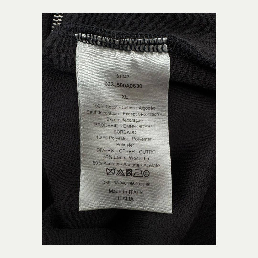 Dior Homme Black Corduroy Jacket Sz XL