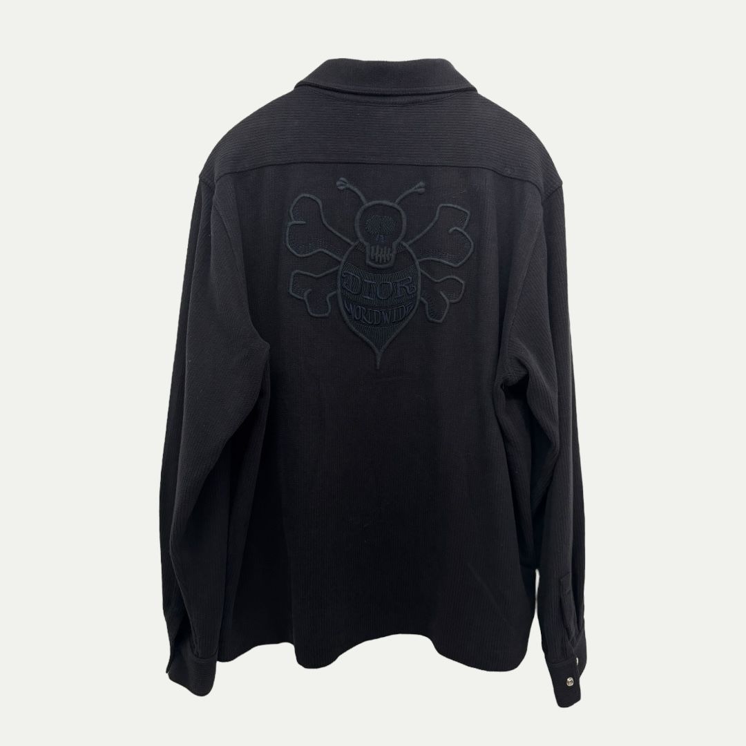Dior Homme Black Corduroy Jacket Sz XL