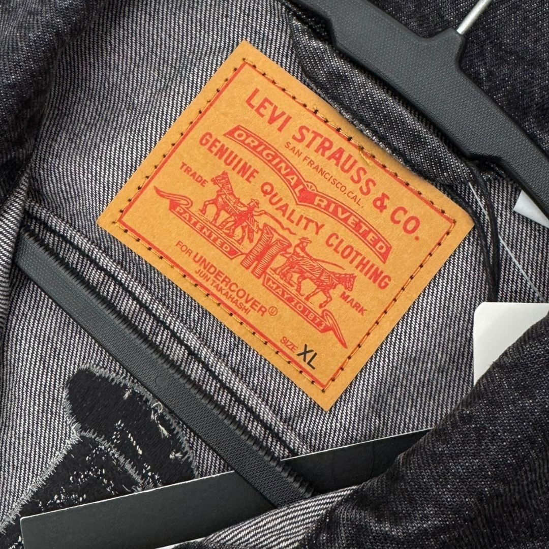 Levi&#39;s x Undercover Light &amp; Darkness Denim Jacket Sz XL(L)