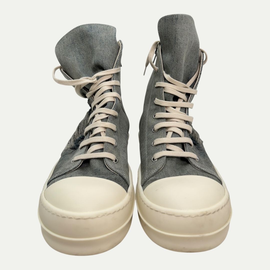 Rick Owens Drkshdw Distressed Denim Ramone Sz 45(12)