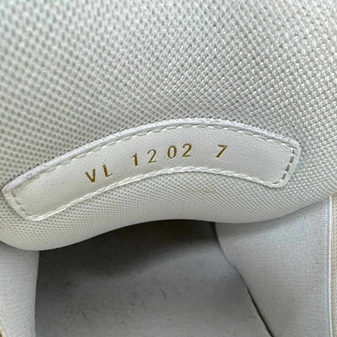 Louis Vuitton Maxi Trainer Orange/White Sz LV7(9)