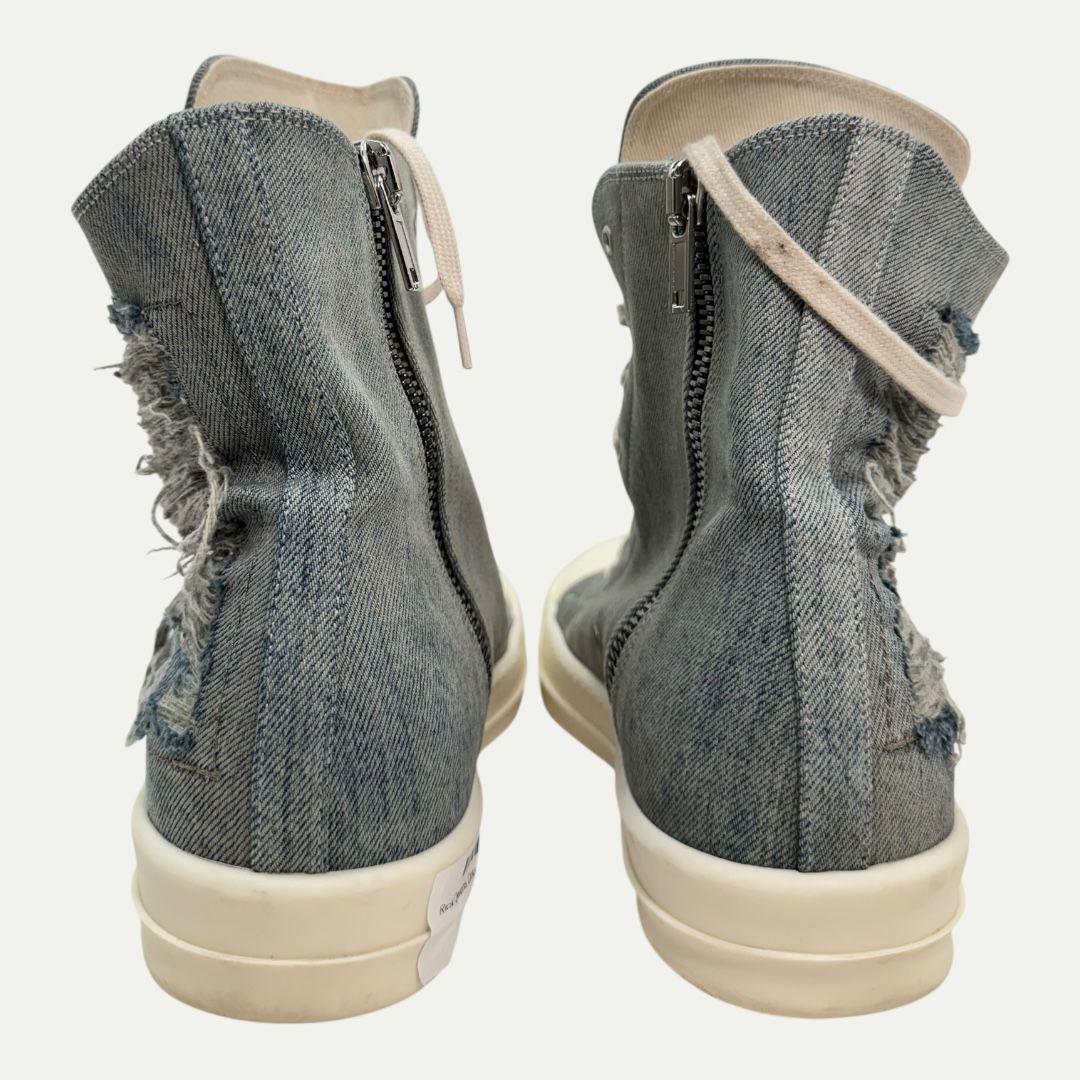 Rick Owens Drkshdw Distressed Denim Ramone Sz 45(12)