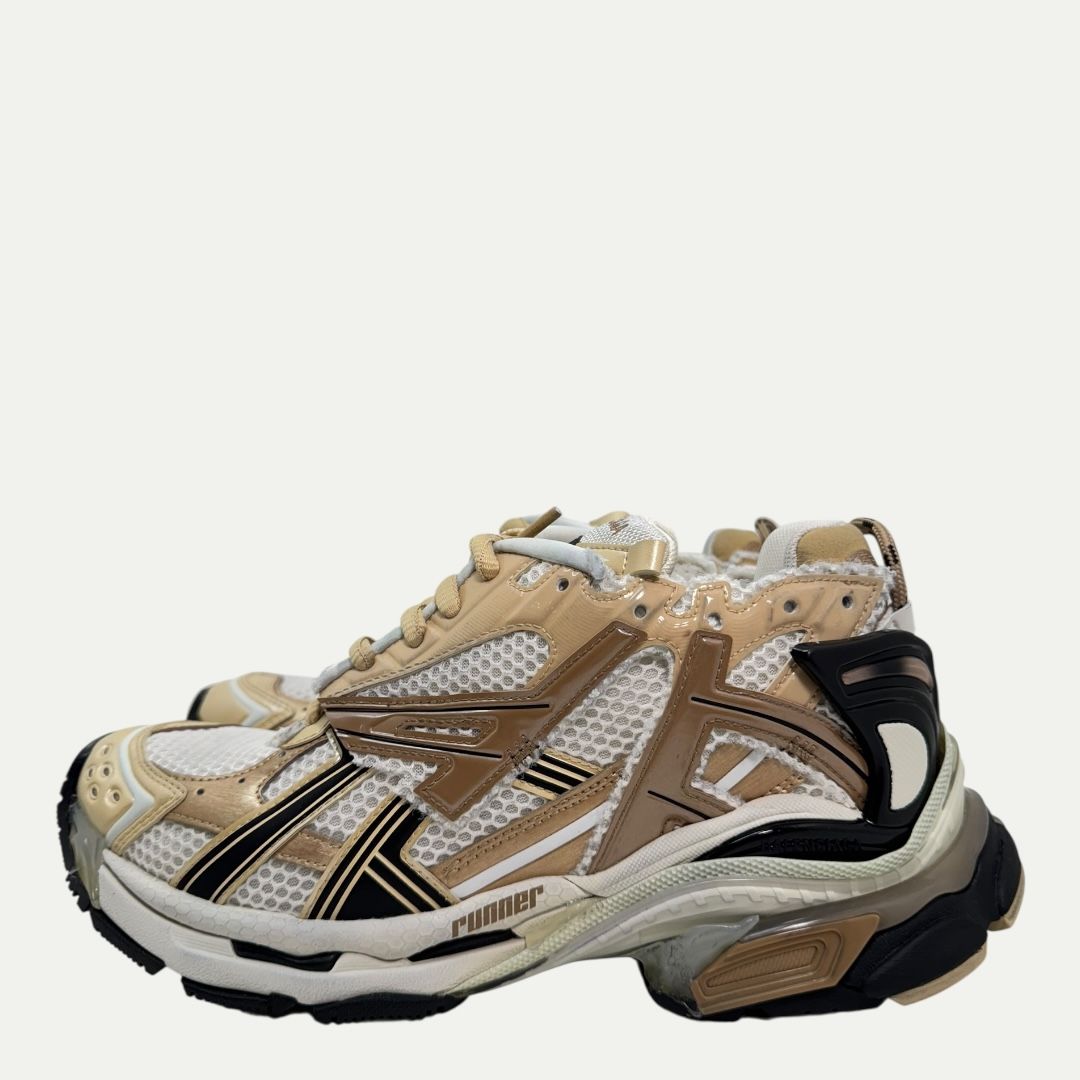 Balenciaga Beige Gold Runner Sz 40(8m/9.5w)