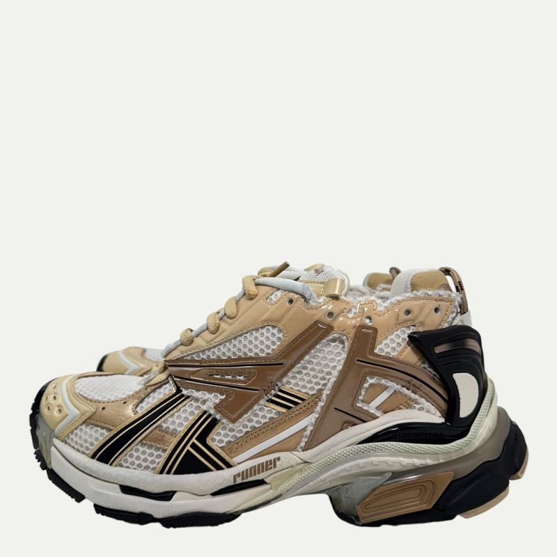 Balenciaga Beige Gold Runner Sz 40(8m/9.5w)