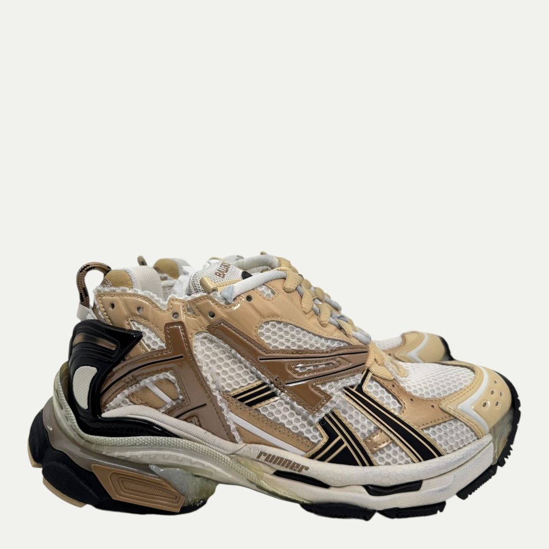 Balenciaga Beige Gold Runner Sz 40(8m/9.5w)