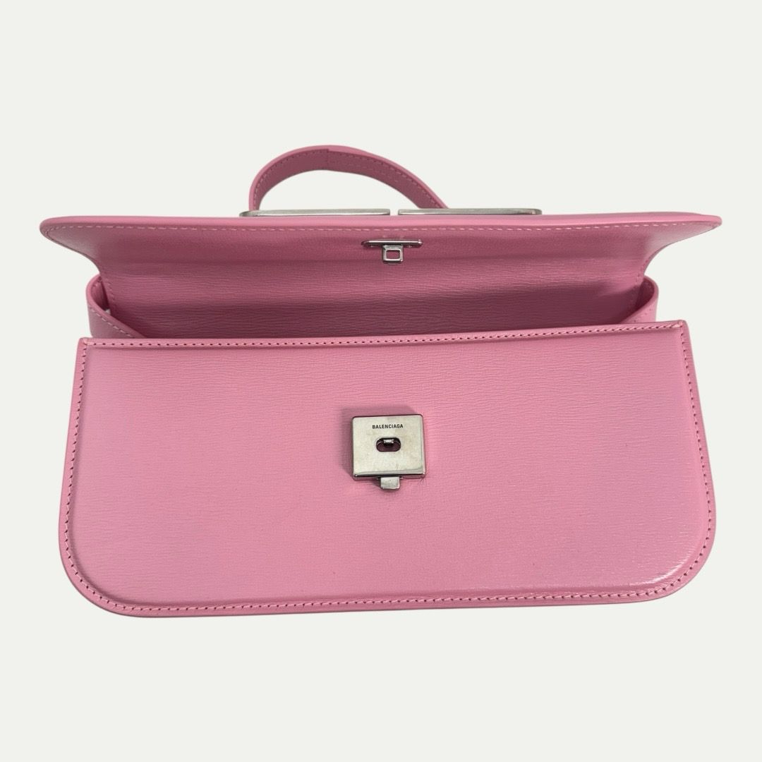 Balenciaga Pink Gossip Leather Bag