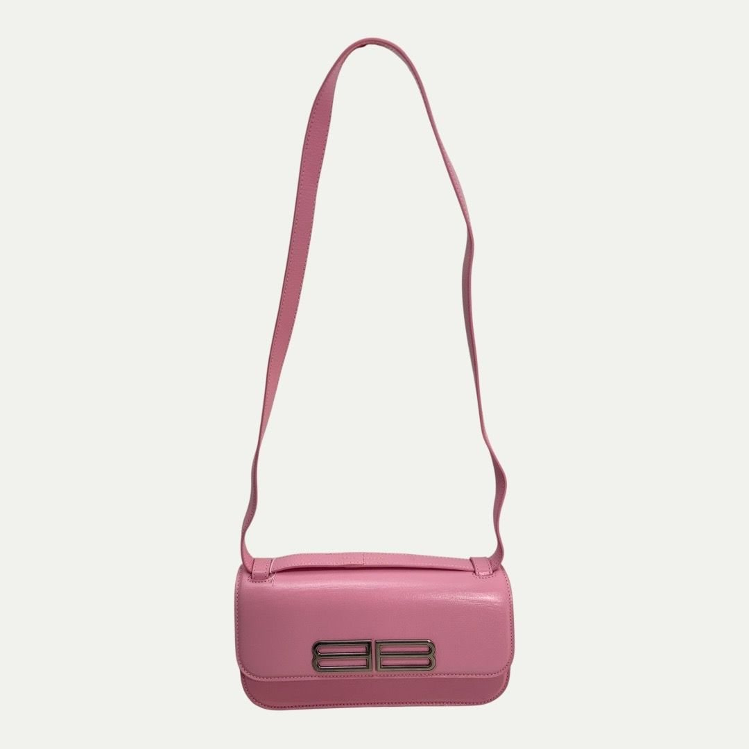 Balenciaga Pink Gossip Leather Bag