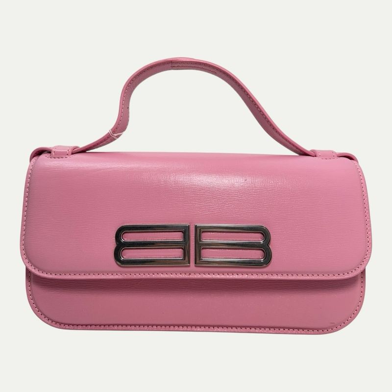 Balenciaga Pink Gossip Leather Bag