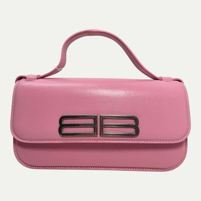 Balenciaga Pink Gossip Leather Bag