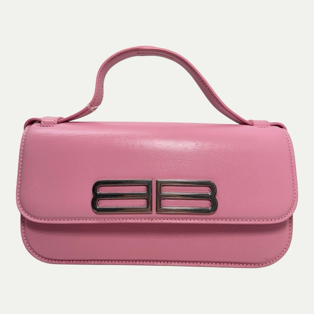 Balenciaga Pink Gossip Leather Bag
