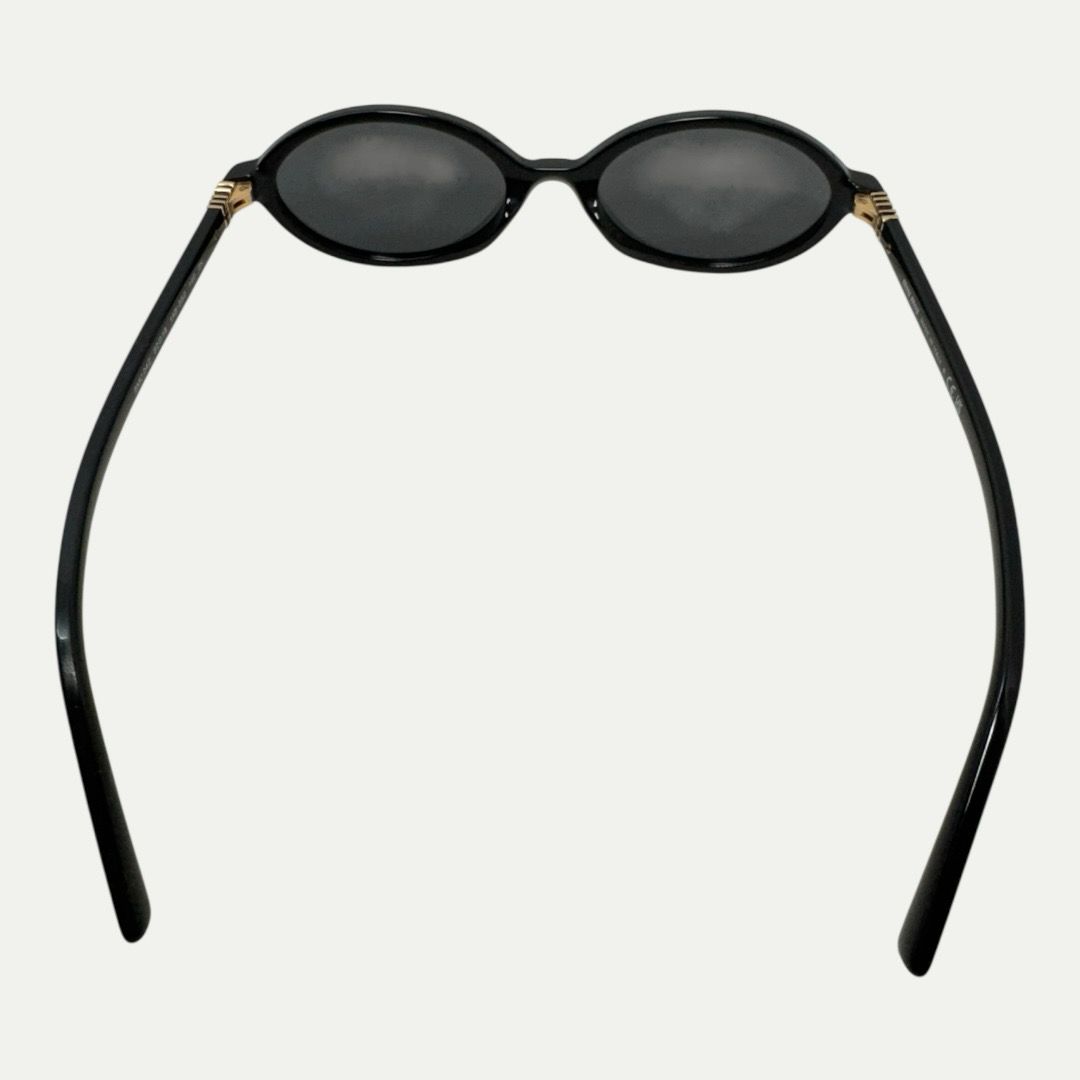 Miu Miu Black Oval O47F Sunglasses