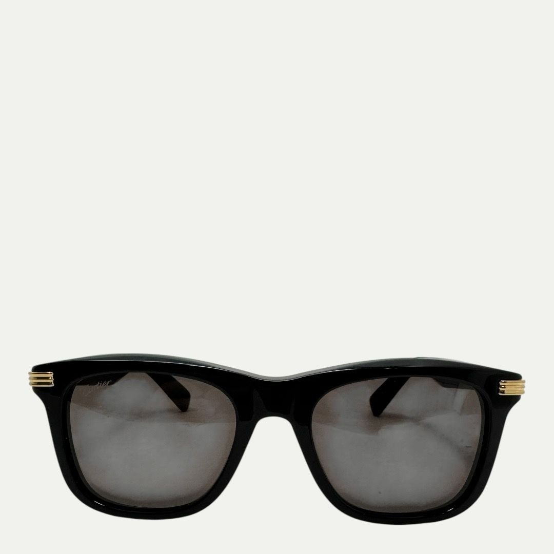 Cartier Black Square Sunglasses