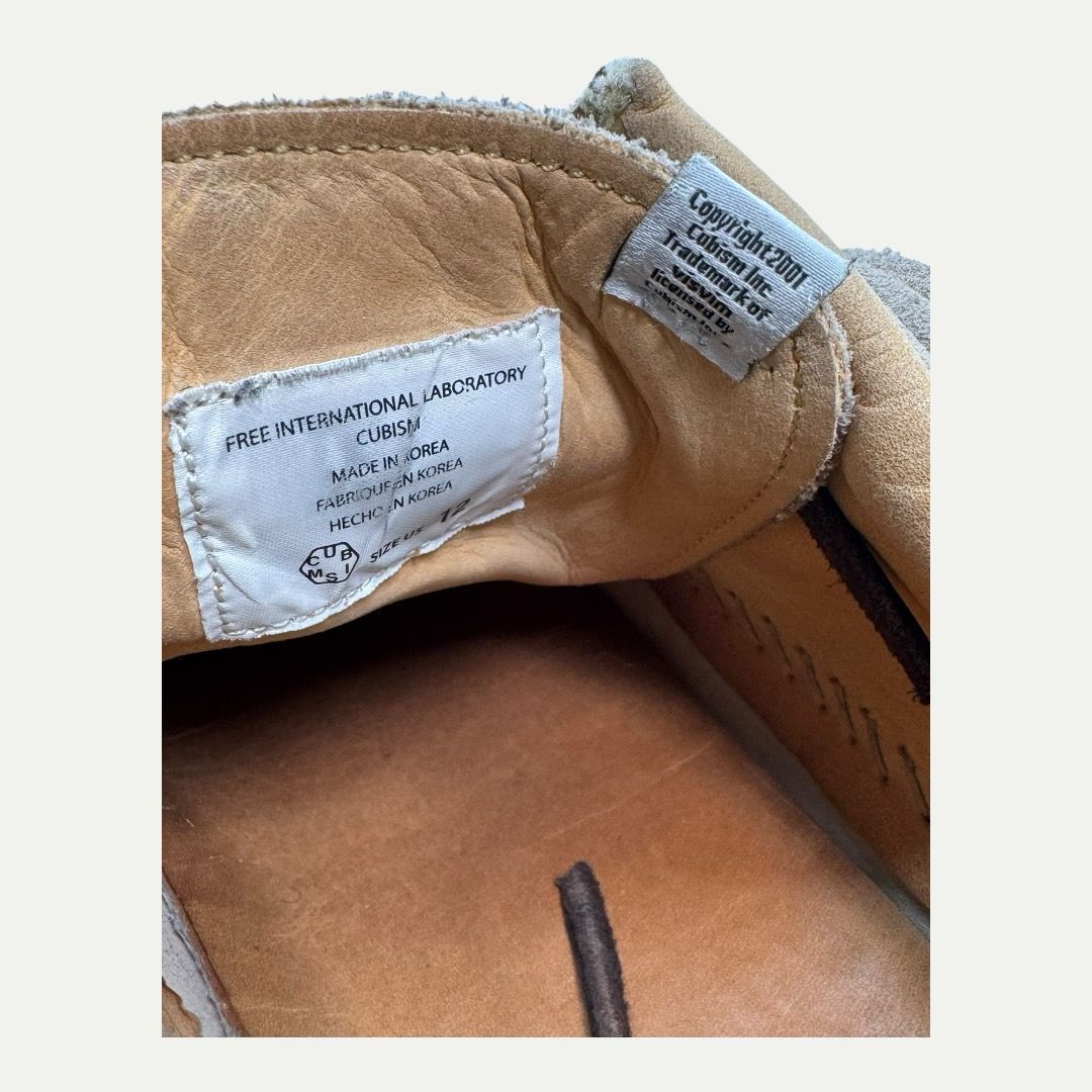 Visvim Moccasin Beaded Sneakers Sz 12