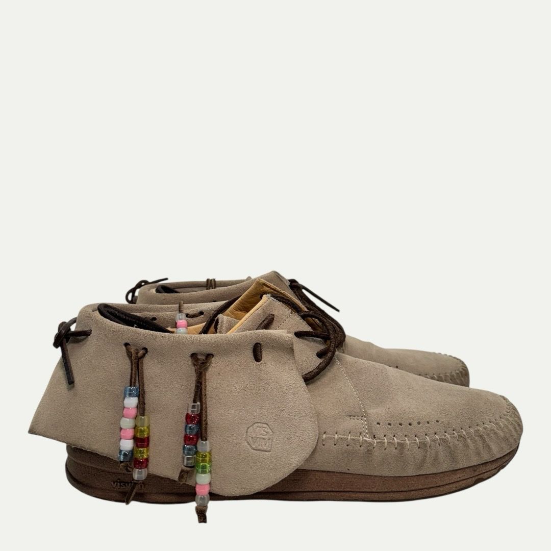 Visvim Moccasin Beaded Sneakers Sz 12
