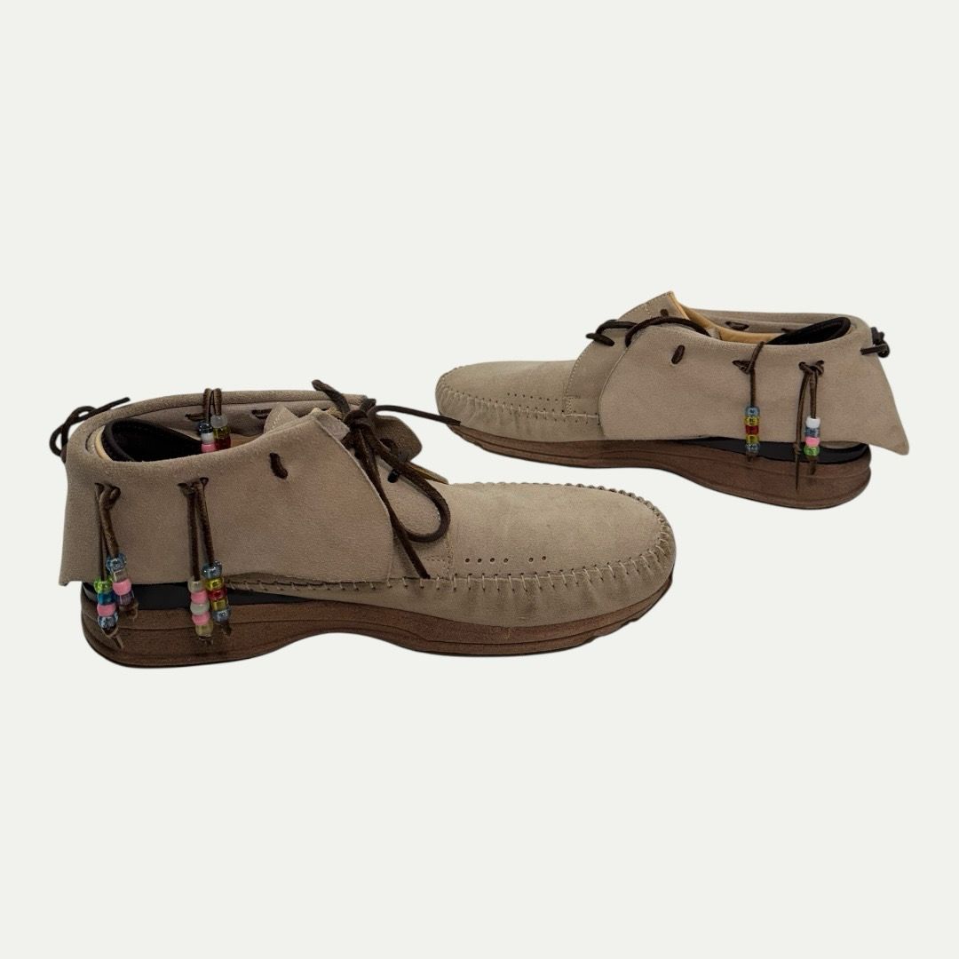 Visvim Moccasin Beaded Sneakers Sz 12