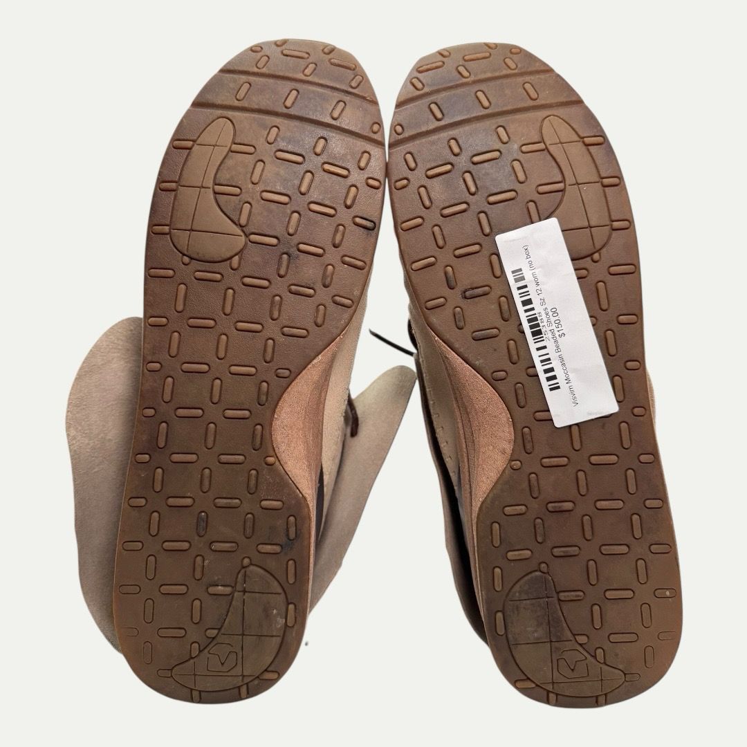 Visvim Moccasin Beaded Sneakers Sz 12