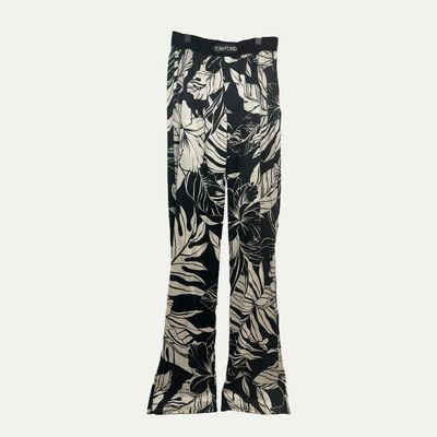 Tom Ford Hibiscus Print Pants Sz XS