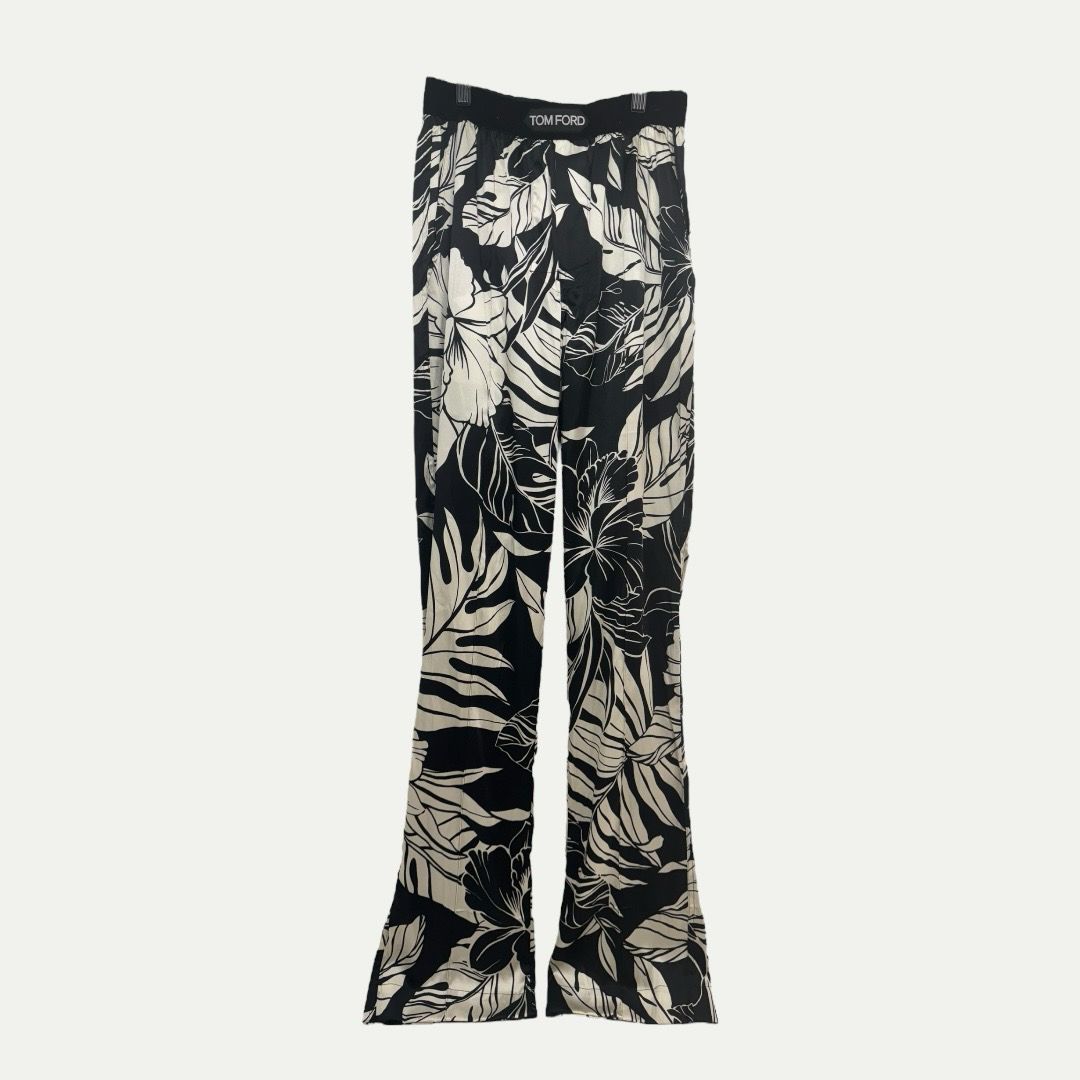 Tom Ford Hibiscus Print Pants Sz XS