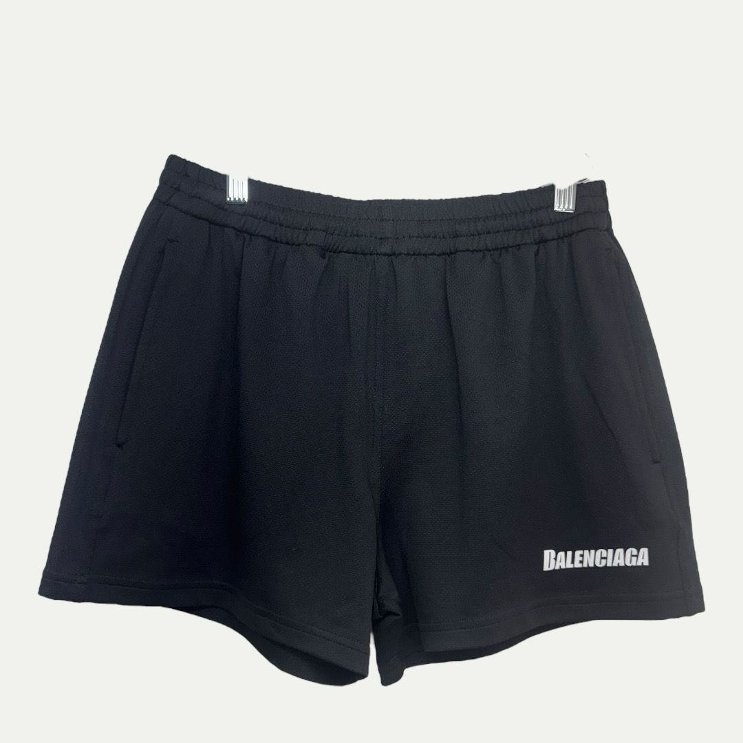 Balenciaga Black Mesh Shorts Sz XS(30)