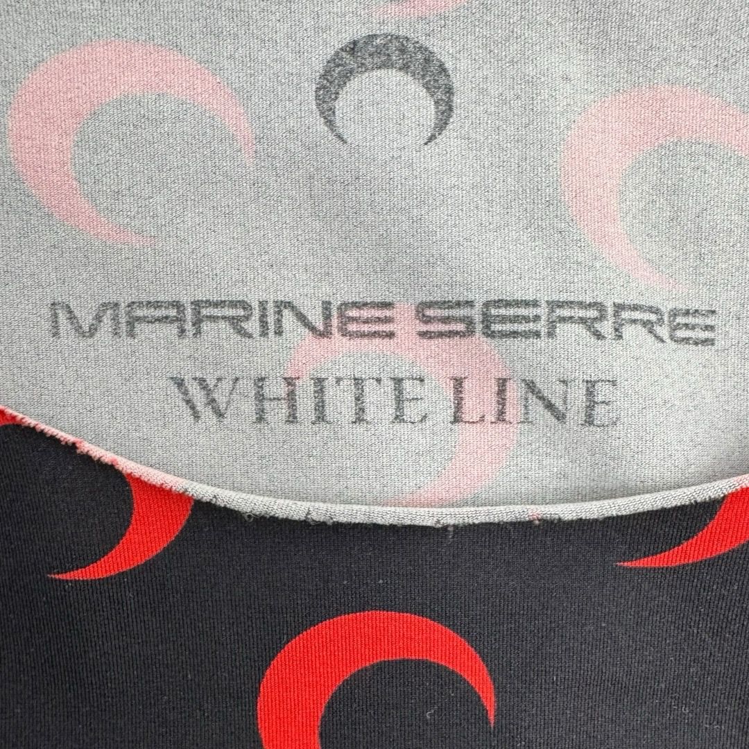 Marine Serre White Label Red Eclipse Top Sz M