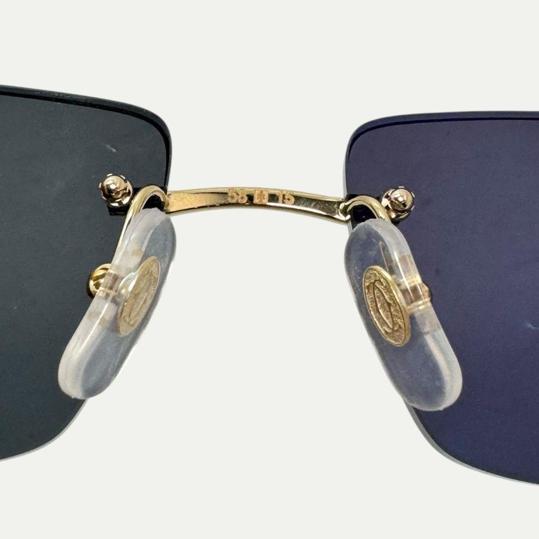 Cartier Panthere Black Lens Sunglasses