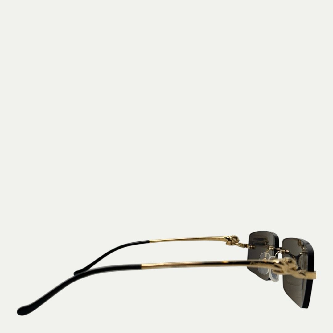 Cartier Panthere Black Lens Sunglasses
