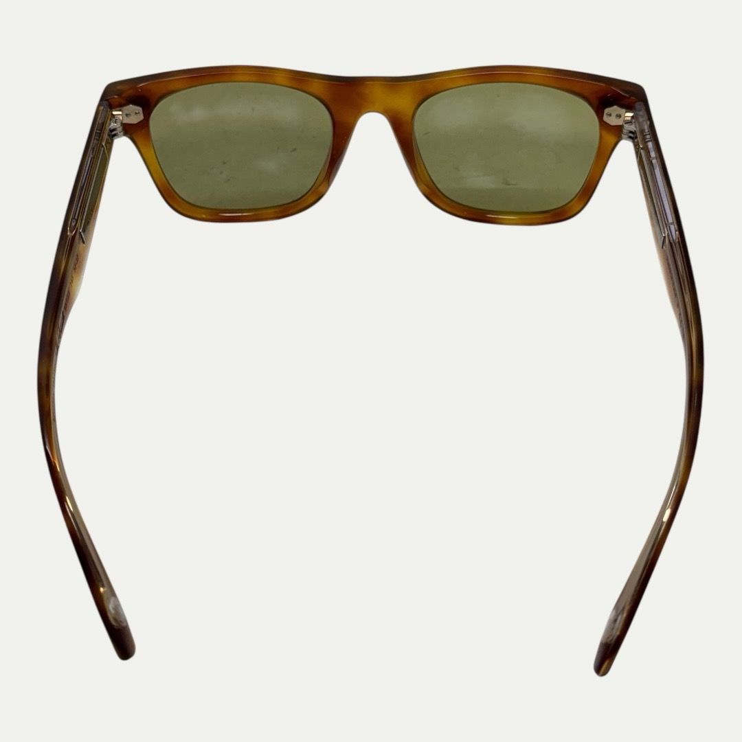 Brunello Cucinelli Tortoise Square Sunglasses