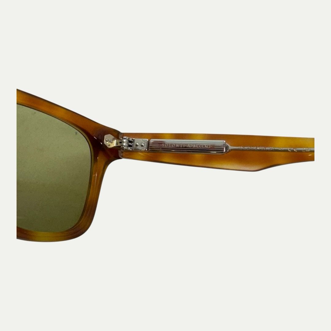 Brunello Cucinelli Tortoise Square Sunglasses