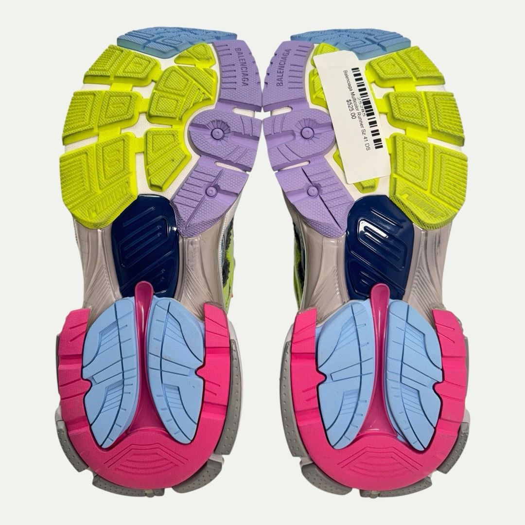 Balenciaga Multicolor Runner Sz 41(9m/10.5w)