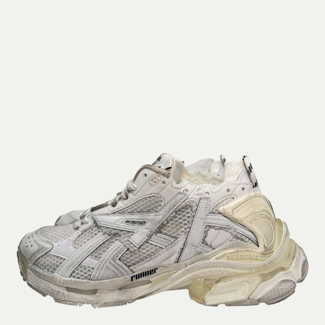 Balenciaga White Runner Sz 41(9m/10.5w)