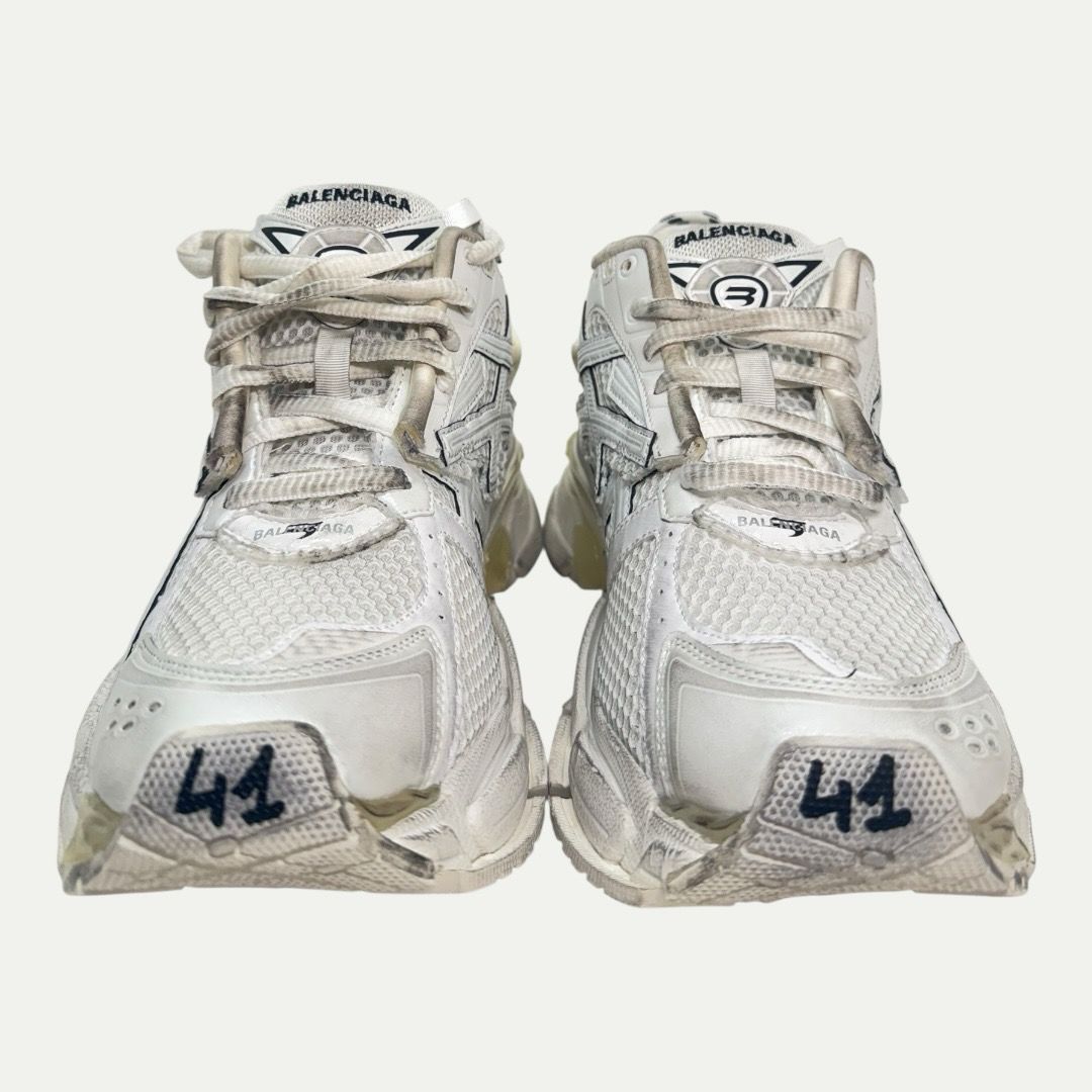 Balenciaga White Runner Sz 41(9m/10.5w)