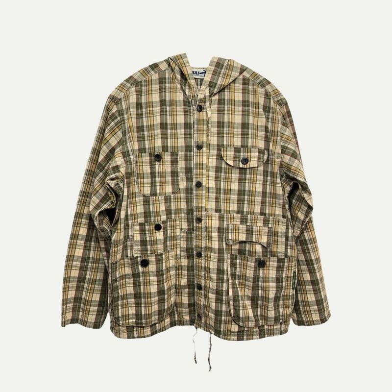 Issey Miyake Hai Sporting Flannel Sz M