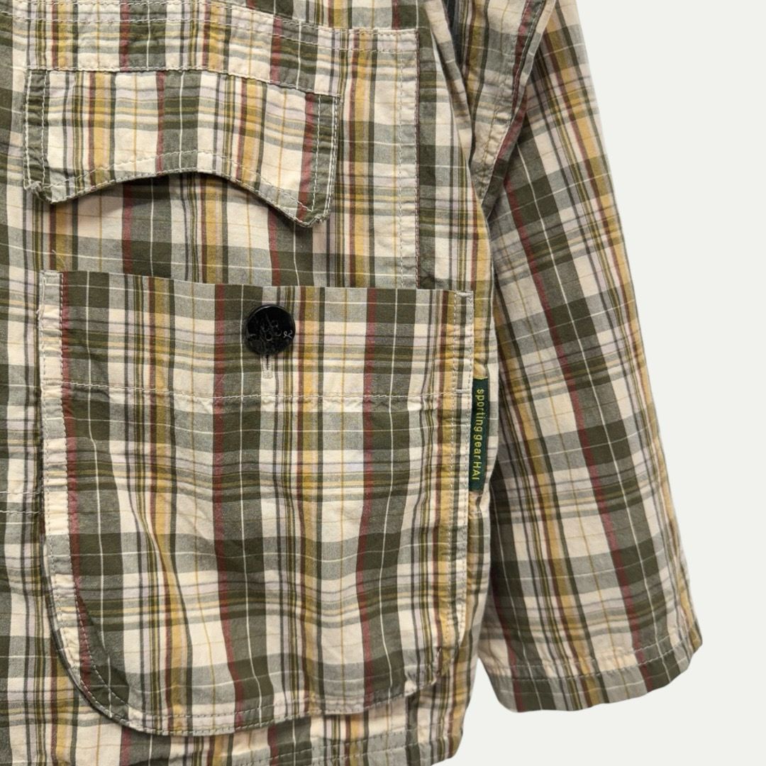 Issey Miyake Hai Sporting Flannel Sz M