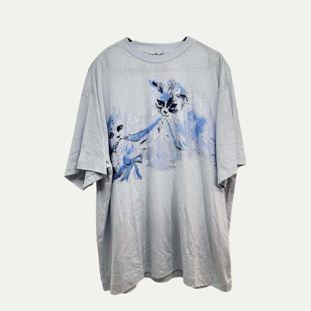 Acne Studios Cat Bow Tee Sz S(L)