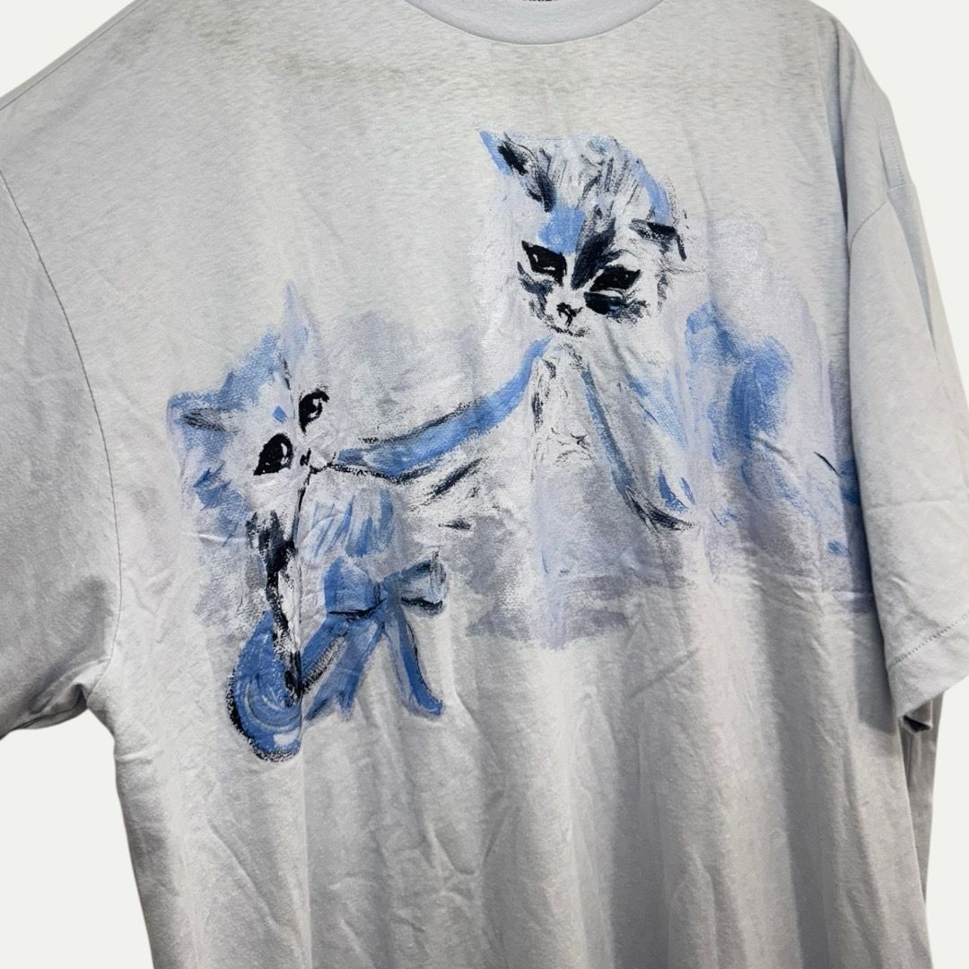 Acne Studios Cat Bow Tee Sz S(L)
