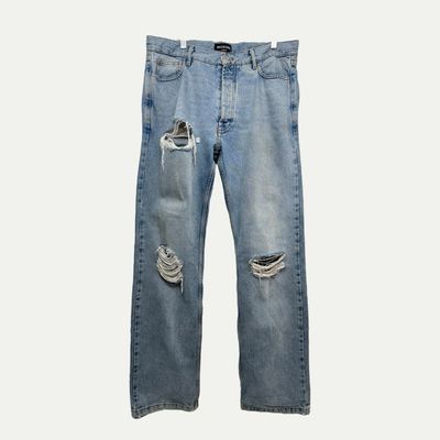 Balenciaga Sample Boxer Denim Sz 33