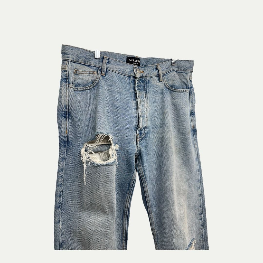 Balenciaga Sample Boxer Denim Sz 33